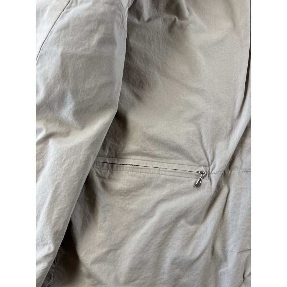 Vintage Banana Republic Safari Blazer Mens 44 Chore Coat Bush Khaki Field - Picture 11 of 16
